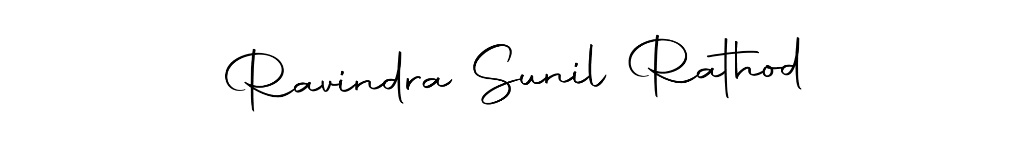 Design your own signature with our free online signature maker. With this signature software, you can create a handwritten (Autography-DOLnW) signature for name Ravindra Sunil Rathod. Ravindra Sunil Rathod signature style 10 images and pictures png