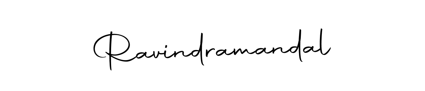 Design your own signature with our free online signature maker. With this signature software, you can create a handwritten (Autography-DOLnW) signature for name Ravindramandal. Ravindramandal signature style 10 images and pictures png