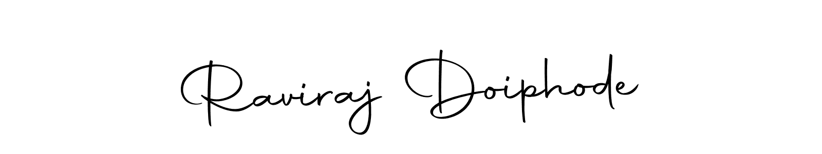 How to make Raviraj Doiphode signature? Autography-DOLnW is a professional autograph style. Create handwritten signature for Raviraj Doiphode name. Raviraj Doiphode signature style 10 images and pictures png