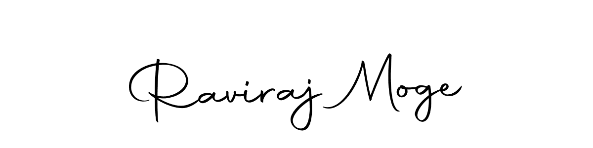 How to make Raviraj Moge name signature. Use Autography-DOLnW style for creating short signs online. This is the latest handwritten sign. Raviraj Moge signature style 10 images and pictures png