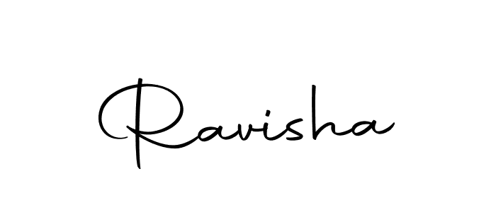 You can use this online signature creator to create a handwritten signature for the name Ravisha. This is the best online autograph maker. Ravisha signature style 10 images and pictures png