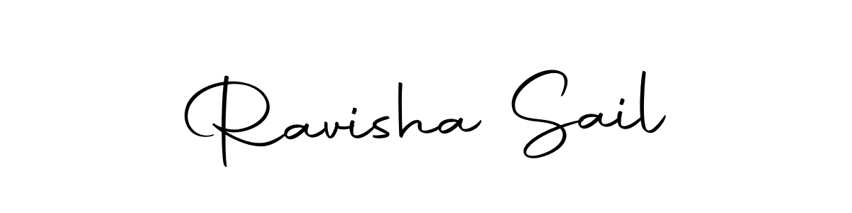 Also we have Ravisha Sail name is the best signature style. Create professional handwritten signature collection using Autography-DOLnW autograph style. Ravisha Sail signature style 10 images and pictures png