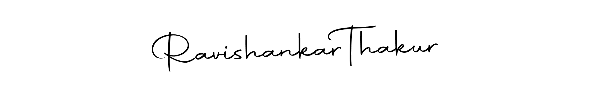 Use a signature maker to create a handwritten signature online. With this signature software, you can design (Autography-DOLnW) your own signature for name Ravishankar  Thakur. Ravishankar  Thakur signature style 10 images and pictures png