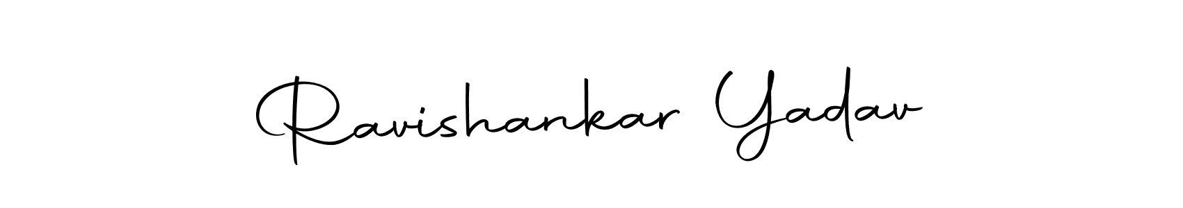 Use a signature maker to create a handwritten signature online. With this signature software, you can design (Autography-DOLnW) your own signature for name Ravishankar Yadav. Ravishankar Yadav signature style 10 images and pictures png