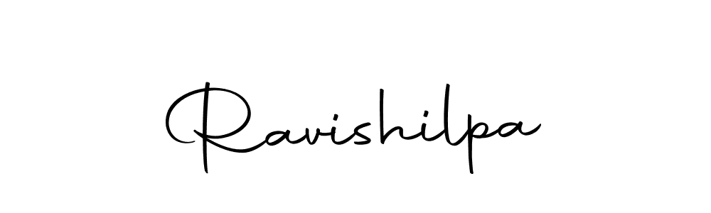 Use a signature maker to create a handwritten signature online. With this signature software, you can design (Autography-DOLnW) your own signature for name Ravishilpa. Ravishilpa signature style 10 images and pictures png