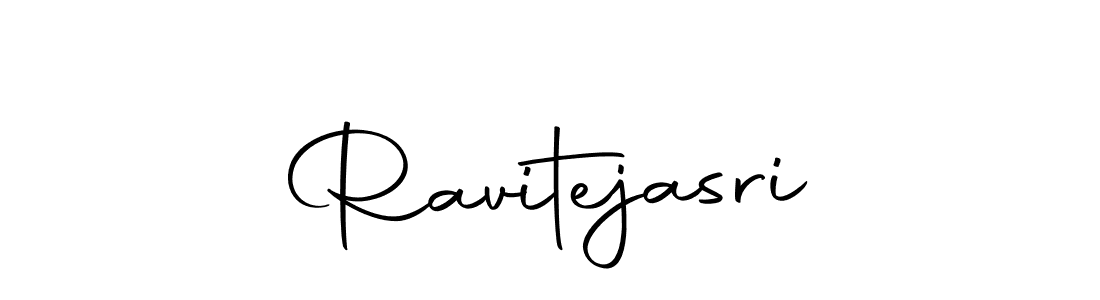 Use a signature maker to create a handwritten signature online. With this signature software, you can design (Autography-DOLnW) your own signature for name Ravitejasri. Ravitejasri signature style 10 images and pictures png