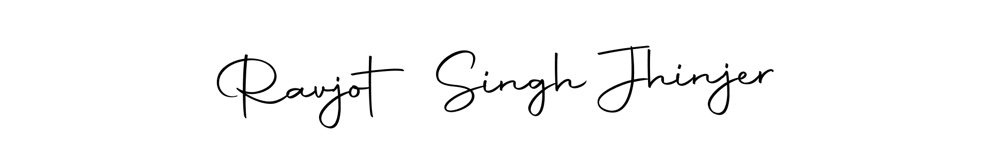 Here are the top 10 professional signature styles for the name Ravjot Singh Jhinjer. These are the best autograph styles you can use for your name. Ravjot Singh Jhinjer signature style 10 images and pictures png