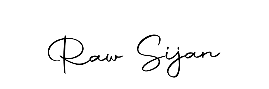 Use a signature maker to create a handwritten signature online. With this signature software, you can design (Autography-DOLnW) your own signature for name Raw Sijan. Raw Sijan signature style 10 images and pictures png