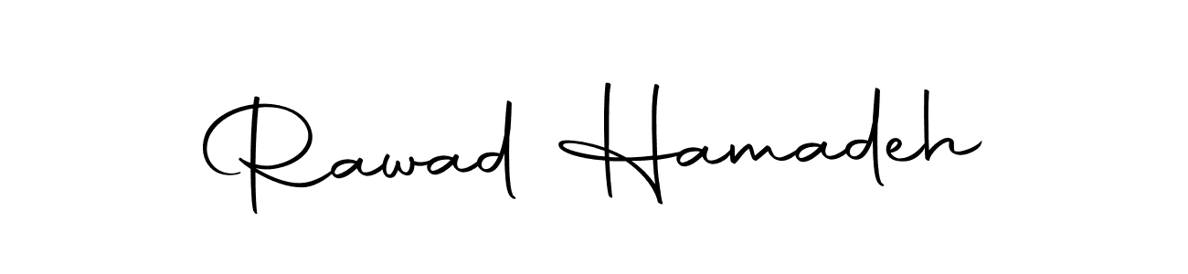 Rawad Hamadeh stylish signature style. Best Handwritten Sign (Autography-DOLnW) for my name. Handwritten Signature Collection Ideas for my name Rawad Hamadeh. Rawad Hamadeh signature style 10 images and pictures png