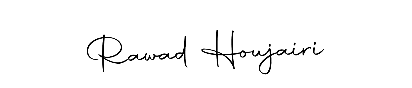 You should practise on your own different ways (Autography-DOLnW) to write your name (Rawad Houjairi) in signature. don't let someone else do it for you. Rawad Houjairi signature style 10 images and pictures png