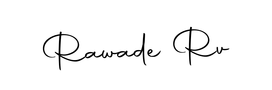 Make a beautiful signature design for name Rawade Rv. Use this online signature maker to create a handwritten signature for free. Rawade Rv signature style 10 images and pictures png