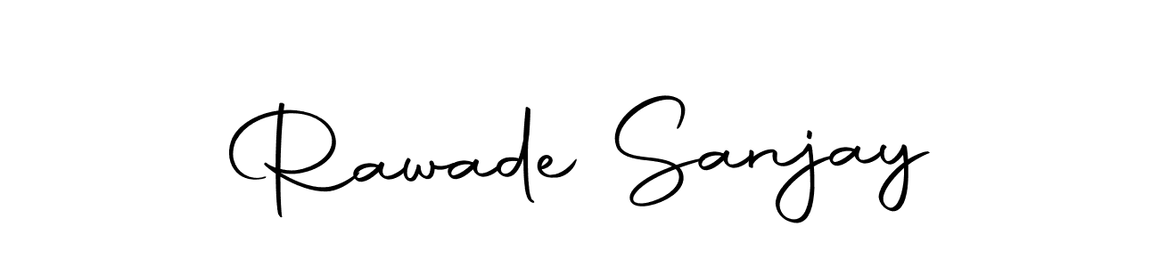 Make a beautiful signature design for name Rawade Sanjay. With this signature (Autography-DOLnW) style, you can create a handwritten signature for free. Rawade Sanjay signature style 10 images and pictures png