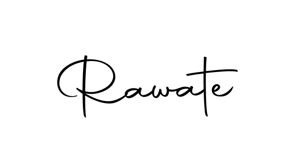 Use a signature maker to create a handwritten signature online. With this signature software, you can design (Autography-DOLnW) your own signature for name Rawate. Rawate signature style 10 images and pictures png