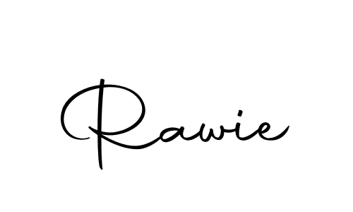 Use a signature maker to create a handwritten signature online. With this signature software, you can design (Autography-DOLnW) your own signature for name Rawie. Rawie signature style 10 images and pictures png