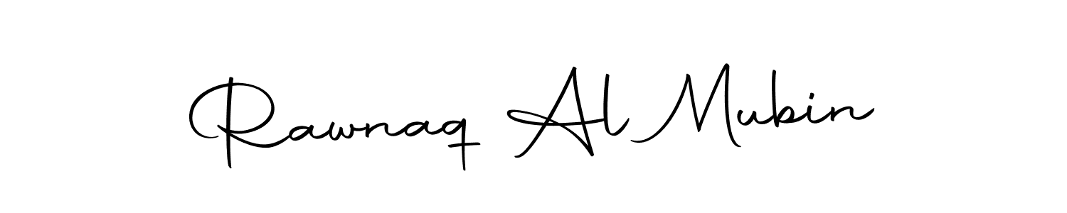 Design your own signature with our free online signature maker. With this signature software, you can create a handwritten (Autography-DOLnW) signature for name Rawnaq Al Mubin. Rawnaq Al Mubin signature style 10 images and pictures png