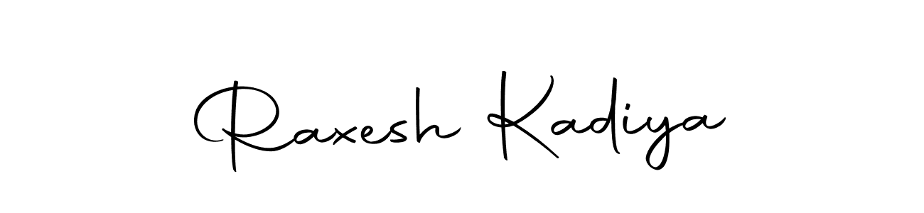 Make a short Raxesh Kadiya signature style. Manage your documents anywhere anytime using Autography-DOLnW. Create and add eSignatures, submit forms, share and send files easily. Raxesh Kadiya signature style 10 images and pictures png