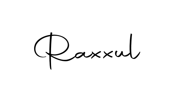 How to make Raxxul name signature. Use Autography-DOLnW style for creating short signs online. This is the latest handwritten sign. Raxxul signature style 10 images and pictures png