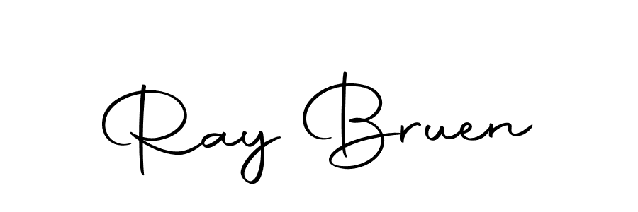 Create a beautiful signature design for name Ray Bruen. With this signature (Autography-DOLnW) fonts, you can make a handwritten signature for free. Ray Bruen signature style 10 images and pictures png