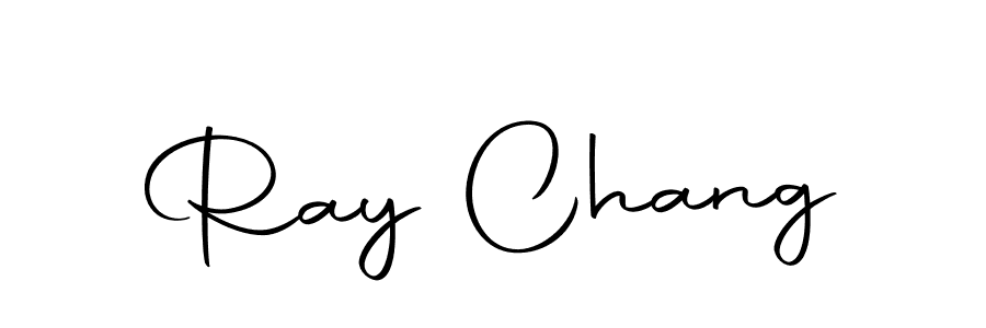 Make a beautiful signature design for name Ray Chang. With this signature (Autography-DOLnW) style, you can create a handwritten signature for free. Ray Chang signature style 10 images and pictures png