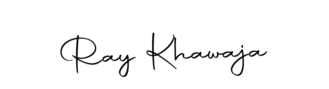 Use a signature maker to create a handwritten signature online. With this signature software, you can design (Autography-DOLnW) your own signature for name Ray Khawaja. Ray Khawaja signature style 10 images and pictures png