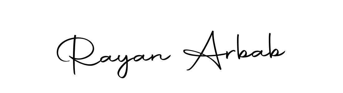 You can use this online signature creator to create a handwritten signature for the name Rayan Arbab. This is the best online autograph maker. Rayan Arbab signature style 10 images and pictures png