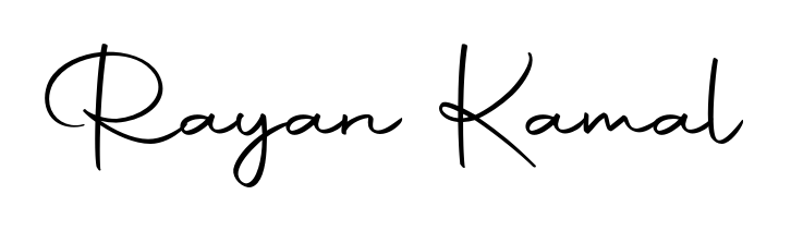 An effortless, minimalist signature concept for Rayan Kamal using Autography-DOLnW design. Clean lines that look great on any document. Rayan Kamal signature style 10 images and pictures png