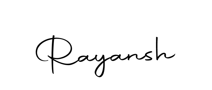 Also we have Rayansh name is the best signature style. Create professional handwritten signature collection using Autography-DOLnW autograph style. Rayansh signature style 10 images and pictures png