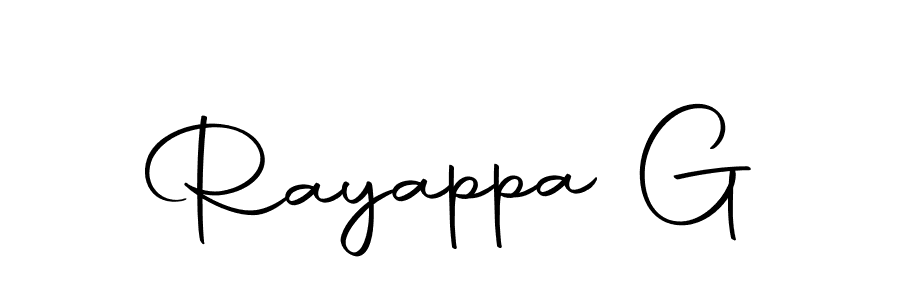 How to make Rayappa G signature? Autography-DOLnW is a professional autograph style. Create handwritten signature for Rayappa G name. Rayappa G signature style 10 images and pictures png