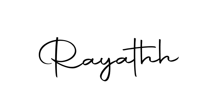 You should practise on your own different ways (Autography-DOLnW) to write your name (Rayathh) in signature. don't let someone else do it for you. Rayathh signature style 10 images and pictures png