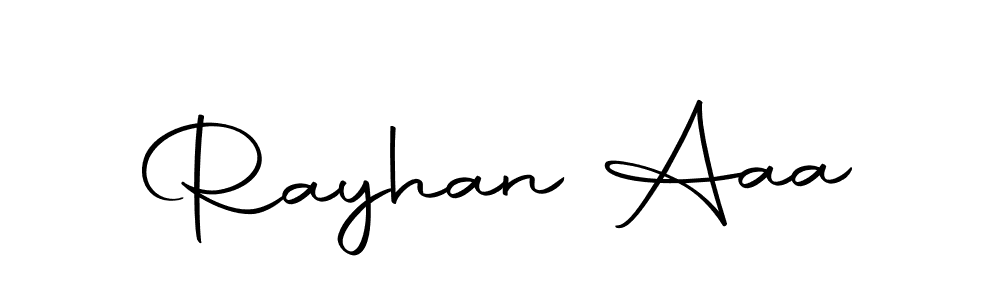 if you are searching for the best signature style for your name Rayhan Aaa. so please give up your signature search. here we have designed multiple signature styles  using Autography-DOLnW. Rayhan Aaa signature style 10 images and pictures png