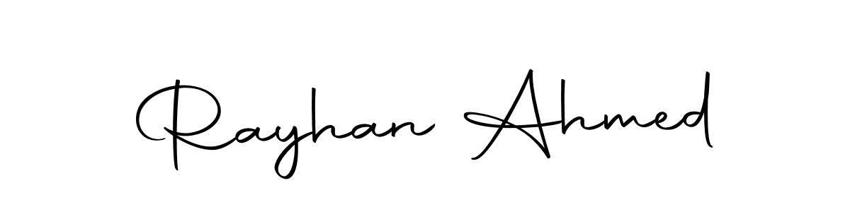 if you are searching for the best signature style for your name Rayhan Ahmed. so please give up your signature search. here we have designed multiple signature styles  using Autography-DOLnW. Rayhan Ahmed signature style 10 images and pictures png