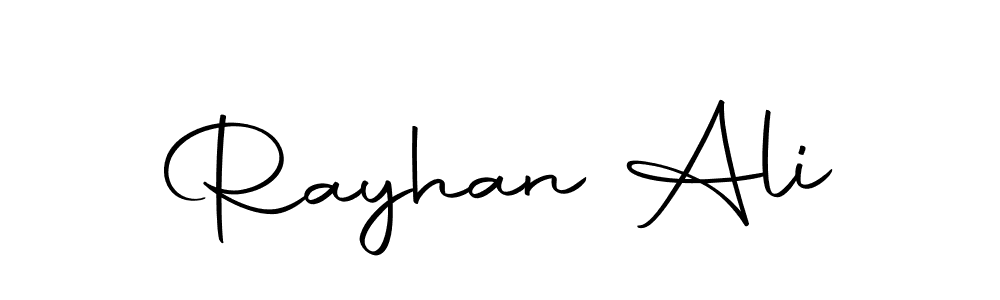 Design your own signature with our free online signature maker. With this signature software, you can create a handwritten (Autography-DOLnW) signature for name Rayhan Ali. Rayhan Ali signature style 10 images and pictures png