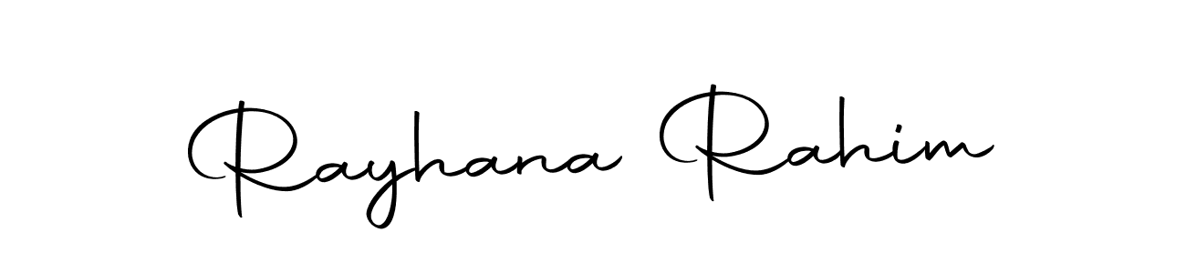 Once you've used our free online signature maker to create your best signature Autography-DOLnW style, it's time to enjoy all of the benefits that Rayhana Rahim name signing documents. Rayhana Rahim signature style 10 images and pictures png