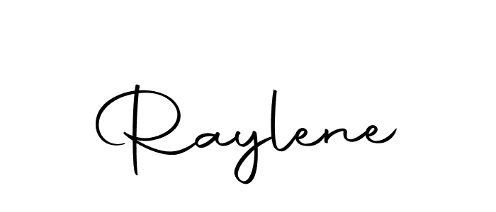 Raylene stylish signature style. Best Handwritten Sign (Autography-DOLnW) for my name. Handwritten Signature Collection Ideas for my name Raylene. Raylene signature style 10 images and pictures png