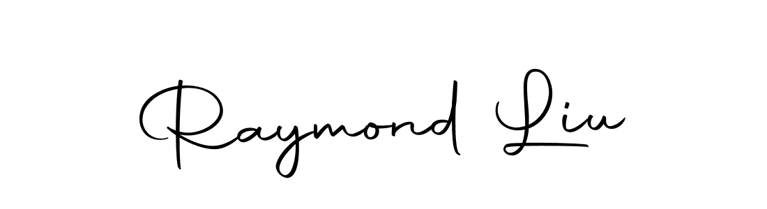 Create a beautiful signature design for name Raymond Liu. With this signature (Autography-DOLnW) fonts, you can make a handwritten signature for free. Raymond Liu signature style 10 images and pictures png