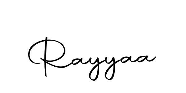 Also we have Rayyaa name is the best signature style. Create professional handwritten signature collection using Autography-DOLnW autograph style. Rayyaa signature style 10 images and pictures png