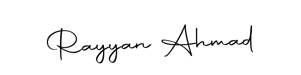 if you are searching for the best signature style for your name Rayyan Ahmad. so please give up your signature search. here we have designed multiple signature styles  using Autography-DOLnW. Rayyan Ahmad signature style 10 images and pictures png