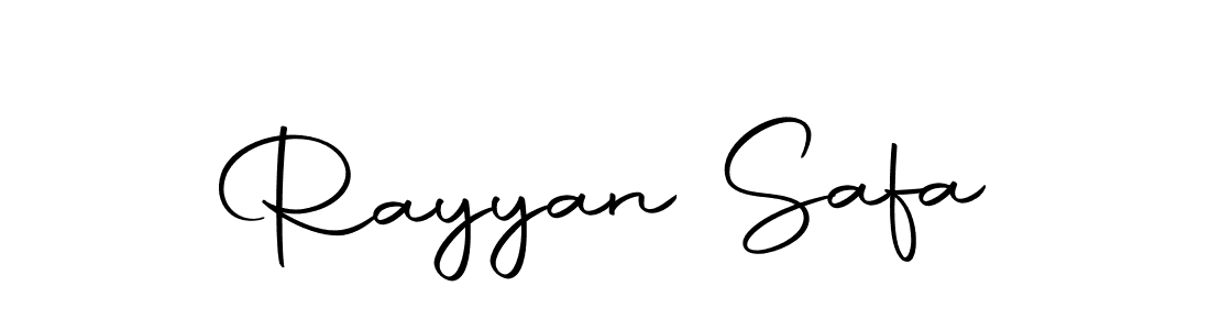 Use a signature maker to create a handwritten signature online. With this signature software, you can design (Autography-DOLnW) your own signature for name Rayyan Safa. Rayyan Safa signature style 10 images and pictures png