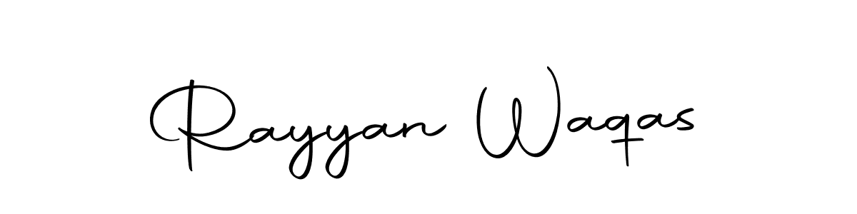 The best way (Autography-DOLnW) to make a short signature is to pick only two or three words in your name. The name Rayyan Waqas include a total of six letters. For converting this name. Rayyan Waqas signature style 10 images and pictures png