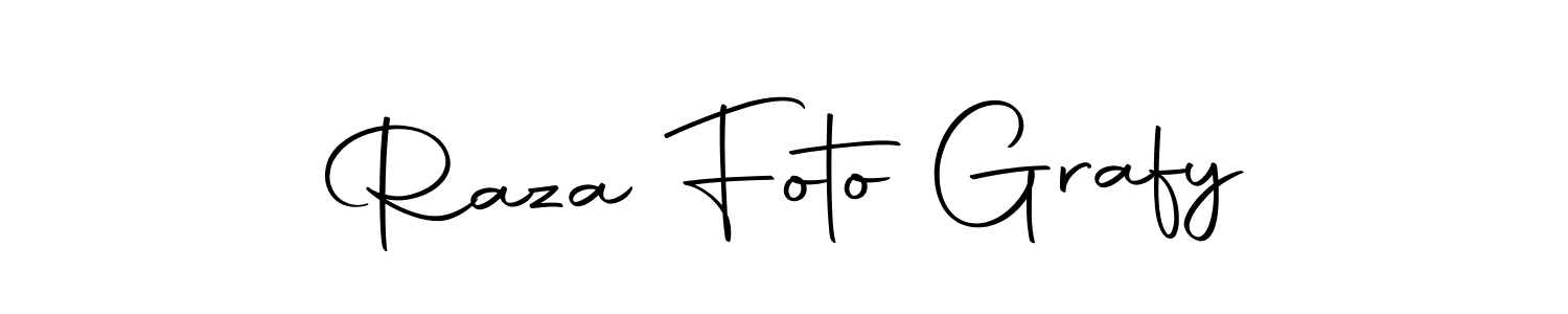 Make a beautiful signature design for name Raza Foto Grafy. Use this online signature maker to create a handwritten signature for free. Raza Foto Grafy signature style 10 images and pictures png