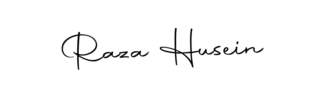 Also we have Raza Husein name is the best signature style. Create professional handwritten signature collection using Autography-DOLnW autograph style. Raza Husein signature style 10 images and pictures png