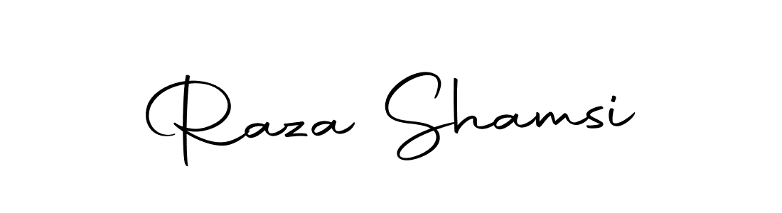 Make a short Raza Shamsi signature style. Manage your documents anywhere anytime using Autography-DOLnW. Create and add eSignatures, submit forms, share and send files easily. Raza Shamsi signature style 10 images and pictures png
