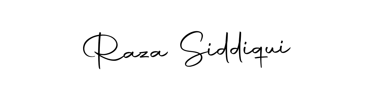 Use a signature maker to create a handwritten signature online. With this signature software, you can design (Autography-DOLnW) your own signature for name Raza Siddiqui. Raza Siddiqui signature style 10 images and pictures png