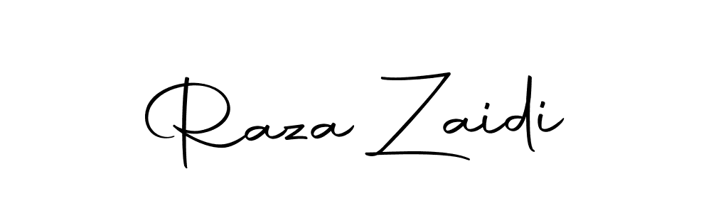 Make a beautiful signature design for name Raza Zaidi. Use this online signature maker to create a handwritten signature for free. Raza Zaidi signature style 10 images and pictures png