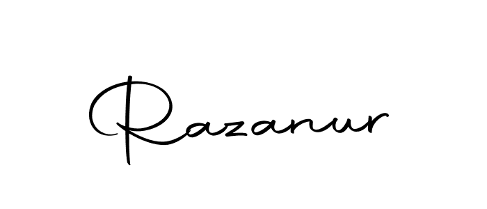 Similarly Autography-DOLnW is the best handwritten signature design. Signature creator online .You can use it as an online autograph creator for name Razanur. Razanur signature style 10 images and pictures png