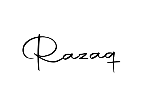 You can use this online signature creator to create a handwritten signature for the name Razaq. This is the best online autograph maker. Razaq signature style 10 images and pictures png