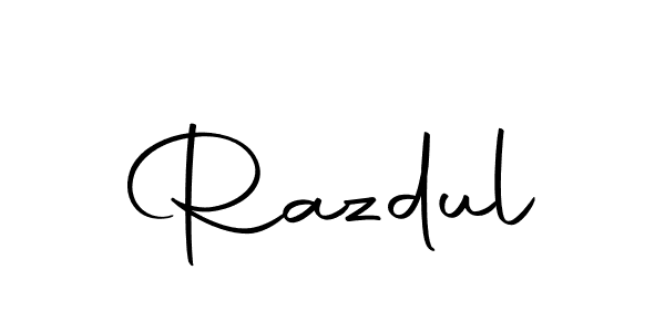 You should practise on your own different ways (Autography-DOLnW) to write your name (Razdul) in signature. don't let someone else do it for you. Razdul signature style 10 images and pictures png