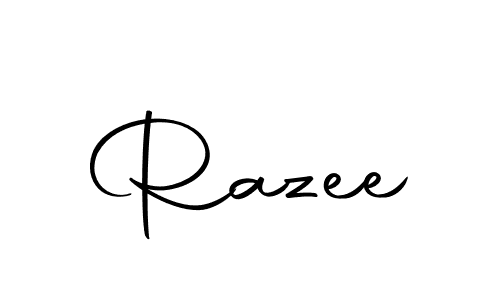 The best way (Autography-DOLnW) to make a short signature is to pick only two or three words in your name. The name Razee include a total of six letters. For converting this name. Razee signature style 10 images and pictures png