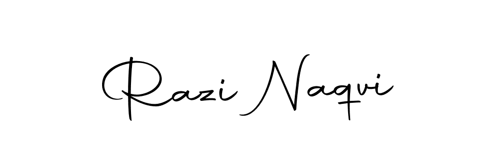 How to make Razi Naqvi signature? Autography-DOLnW is a professional autograph style. Create handwritten signature for Razi Naqvi name. Razi Naqvi signature style 10 images and pictures png