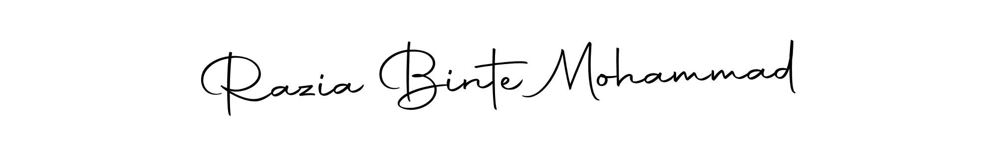 See photos of Razia Binte Mohammad official signature by Spectra . Check more albums & portfolios. Read reviews & check more about Autography-DOLnW font. Razia Binte Mohammad signature style 10 images and pictures png